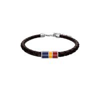 Fossil Everett Bracelet en cuir marron pour homme, JF05023040