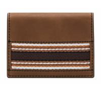 FOSSIL Everett Card Case Bifold Medium Brown