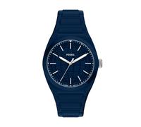 Fossil Everett Homme Montre en Plastique Bleue 42MM, FS6177