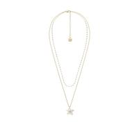 Fossil Femme Collier en acier inoxydable ton doré, JF04969710