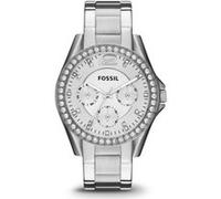 Fossil Riley Montre bracelet Mâle Quartz Argent