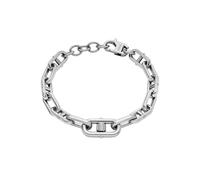 Fossil Femmes Acier inoxydable avec fermoir mousqueton Collier pendentif zodiaque rond