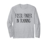Fossil Finder Dinosaure Lover Archéologie Archéologue Enfants Manche Longue