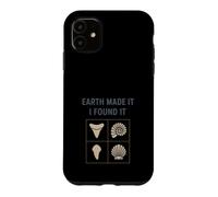 Fossil Finds Collection Ammonite Dent de Requin Cadeau Préhistoire Coque pour iPhone 11