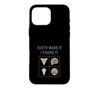 Fossil Finds Collection Ammonite Dent de Requin Cadeau Préhistoire Coque pour iPhone 16 Pro Max