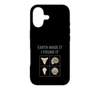 Fossil Finds Collection Ammonite Dent de Requin Cadeau Préhistoire Coque pour iPhone 17