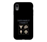 Fossil Finds Collection Ammonite Dent de Requin Cadeau Préhistoire Coque pour iPhone XR