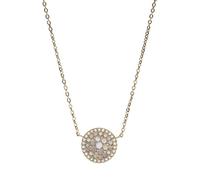 Fossil - Fossil JF02603710 Femmes Collier Acier inoxydable Gold 47 cm Réf 58314