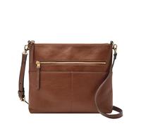 Fossil Grand sac à main à bandoulière Fiona pour femme, marron, Taille unique
