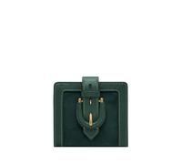 Fossil Harwell, Portefeuille bi-Pliable pour Femme, Vert, s