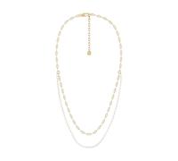 Fossil Heritage Collier Femme en Laiton Ton Doré, JA7321710