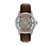 Fossil Homme Analogique Automatique Montre avec Bracelet en Cuir ME3270