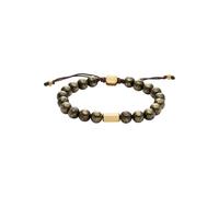 FOSSIL Homme Bracelet en acier semi-précieux ou inoxydable avec fermoir coulissant