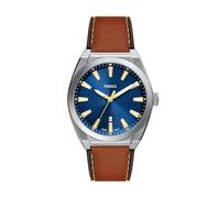 Fossil Hommes Analogique Quartz Montre avec Bracelet en Cuir FS6115