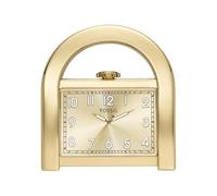 Fossil - Horloge de Bureau Harwell à Trois Aiguilles en Alliage doré, pour Femme, ES5374