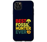 Fossil Hunter Paléontologie Géologie Rockhound Retro Science Coque pour iPhone 11 Pro Max