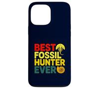 Fossil Hunter Paléontologie Géologie Rockhound Retro Science Coque pour iPhone 13 Pro Max