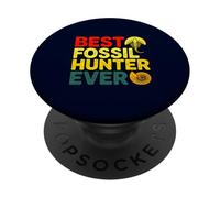 Fossil Hunter Paléontologie Géologie Rockhound Retro Science PopSockets PopGrip Adhésif