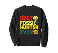 Fossil Hunter Paléontologie Géologie Rockhound Retro Science Sweatshirt