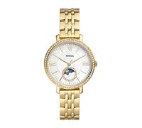 Fossil Jacqueline Montre pour Femmes, Mouvement à Quartz avec Bracelet en Acier Inoxydable et Cuir