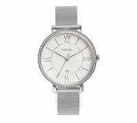 Fossil Jacqueline Montre pour femmes, mouvement à quartz avec bracelet en acier inoxydable et cuir