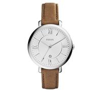 Fossil Jacqueline Montre pour femmes, mouvement à quartz avec bracelet en acier inoxydable et cuir
