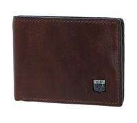 FOSSIL Porte-monnaie marron en cuir pour homme - Jesse Bifold Wallet Cognac 95980