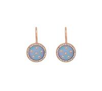 Fossil Boucles d'oreilles Merrit bleu clair / or rose / argent Taille unique