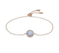FOSSIL Bracelet 'Merrit' bleu clair / or rose / transparent, Taille One Size