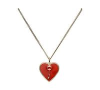 Fossil JF03297710 Collier Femme Cœur Pur Dévouement Or Rouge 51 cm