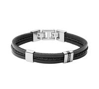 Fossil JF03686040 Bracelets Cuir JF03686040 - Homme - Acier inoxydable