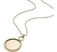 Fossil JF04779710 Collier femme en acier inoxydable or 86 cm