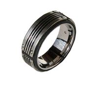 Fossil - JF83553040 200 - Bague Homme - Acier Inoxydable - T 63 (20.1)