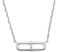 Fossil JFS00636040 Collier femme argent sterling 925 argent blanc 45 cm