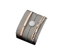 Fossil JGFTSET1046 Coffret cadeau en acier inoxydable pour femme