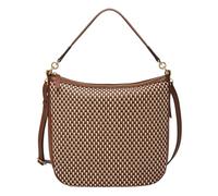 FOSSIL Jolie, Hobo Sac Femmes, Rayures Brunes, 30.48L x12.7Wcm x33.02 H cm