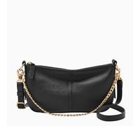 Fossil Jolie Petit sac à bandoulière, Noir avec chaîne, Taille unique