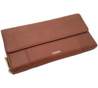 Fossil Jori - Portefeuille à Rabat RFID, Pochette, Marron Moyen, SWL3009210