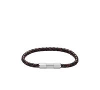Fossil Knox JF04918040 Bracelet en laiton argenté pour homme