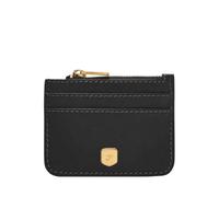 Fossil Lennox, Accessoire de Voyage-Pochette de Carte pour Voyageur Femmes, Noir Carbone, 10.16 cm L x 0.38 cm W x 7.62 cm H
