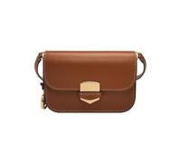 Fossil Lennox Sac à bandoulière à rabat en cuir pour femme, Small