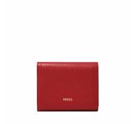 Fossil Logan, Accessoire de Voyage-Portefeuille à Triple pli Femmes, Rouge Bordeaux, 8.26 cm L x 3.18 cm W x 10.16 cm H
