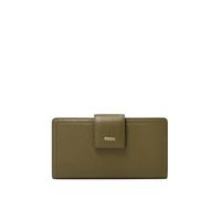 Fossil Logan Femme Pochette en Cuir Verte, SL7830316