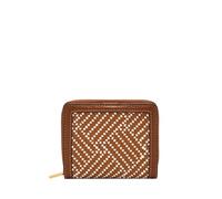Fossil Logan Leather or Polyurethane mini bifold Wallet for Women