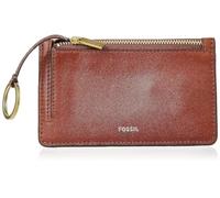 Fossil Portefeuille pour femme Logan, cuir/Polyurethane Trim Flap Clutch brun 19.4 cm L x 2.5 cm W x 10.2 cm H SL7833200