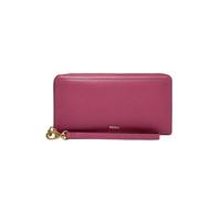 Fossil Logan Leather or Polyurethane Zip Clutch Wallet for Women