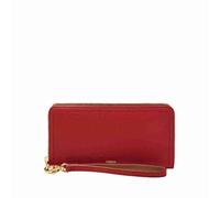 Fossil Logan Leather Or Polyurethane Zip Clutch Wallet for Women