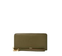 Fossil Logan Leather or Polyurethane Zip Clutch Wallet for Women