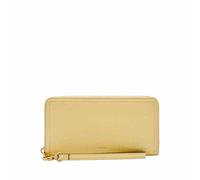 Fossil Logan Leather or Polyurethane Zip Clutch Wallet for Women