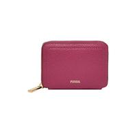 Fossil Logan Porte-Cartes pour Femme - Accessoire de Voyage - Format enveloppe - Rose